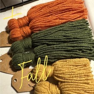 Fall Colors Tassel signature earrings